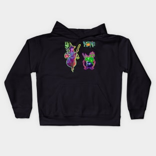 Halloween Spider Witch & Green Cauldron Pack Kids Hoodie